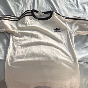 Men’s adidas white top